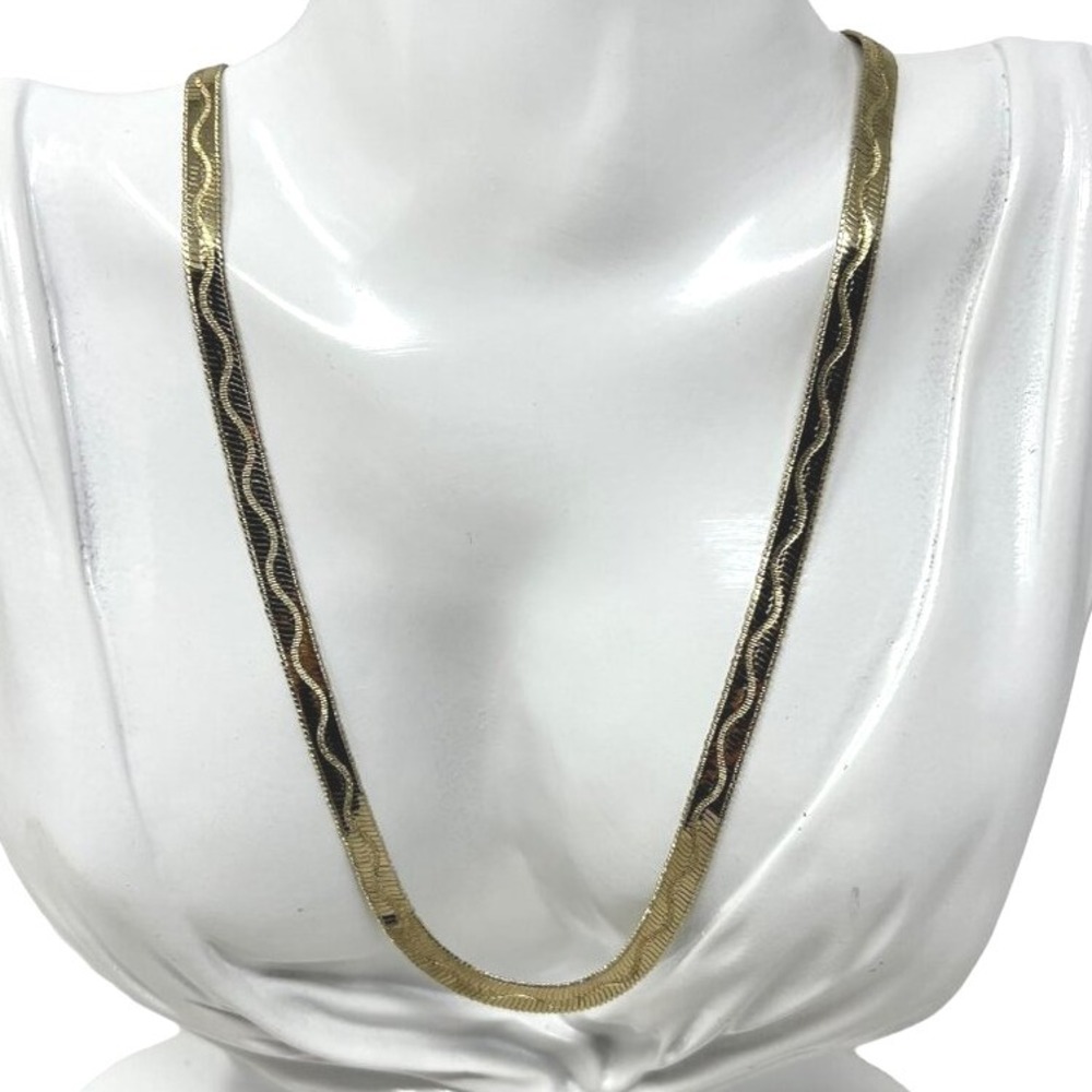 Vintage Revlon Herringbone Chain 18‎ inch Decorative Mens Women